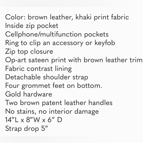 Coach Handbag - Picture 7 of 7